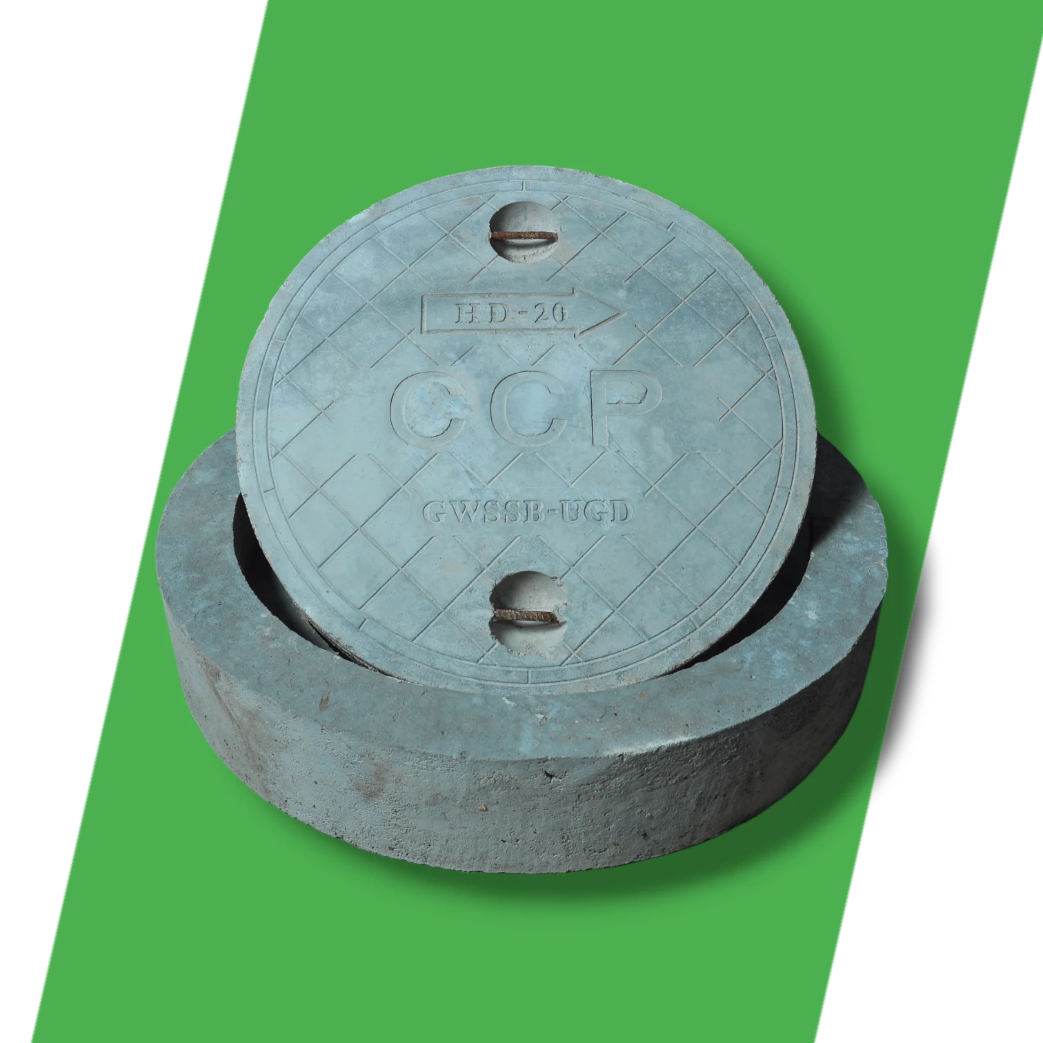 Rcc Precast Round Manhole Cover 760 (D) x 150 (H) mm 1 RCC Round Manhole Cover 760mm x 150mm